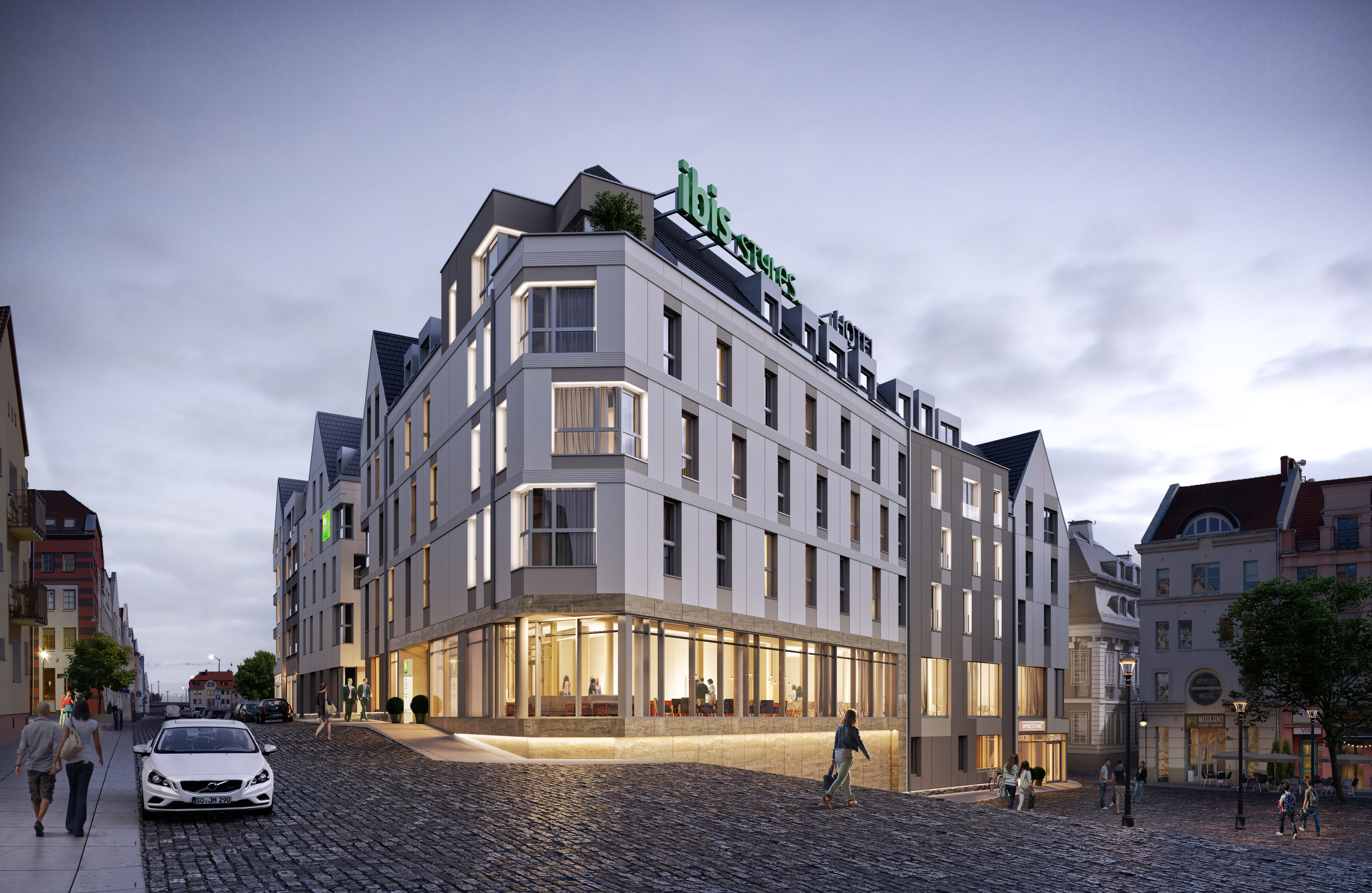 Zespół Podzamcze, Szczecin